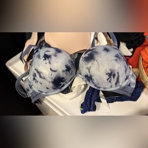 Blue tie-dye Victoria’s Secret pink brand